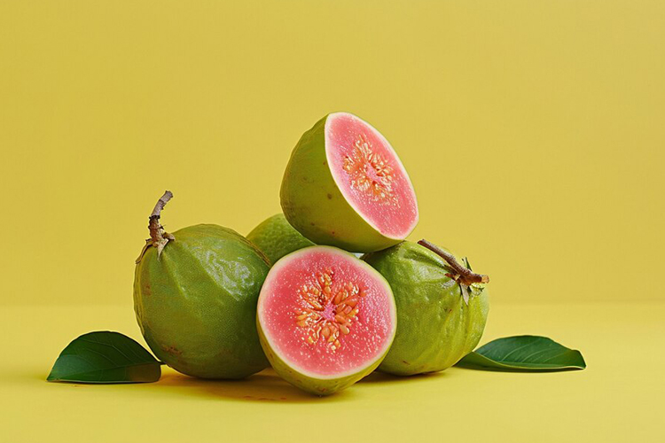 یکی از میوه های استوایی دارای ویتامین d گواوا است.